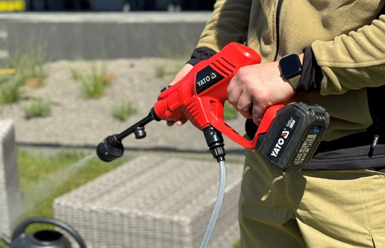 PRESSURE WASHER 18V, 23 BAR, WATER SUCTION FUNCTION - BODY