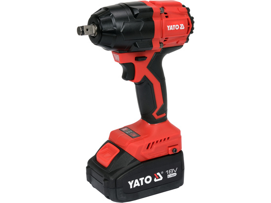 CORDLESS BRUSHLESS IMPACT WRENCH 18V 800NM WITH 2X4AH BATTERIES AND CHARGER SET