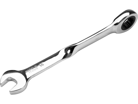 CHIAVE COMBINATA TORTITA CON CRICCHETTO 14MM