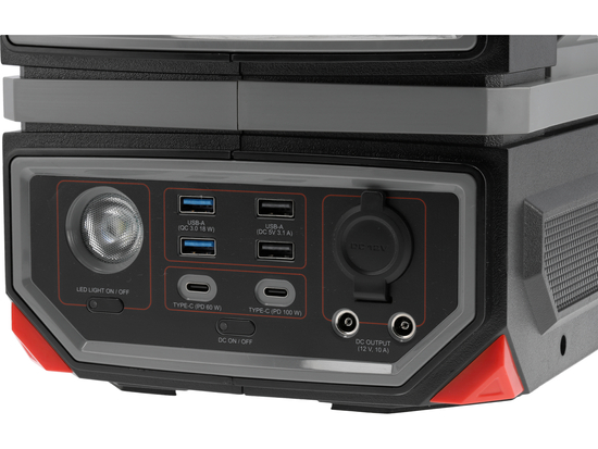 CENTRAL ENERGÉTICA PORTÁTIL 600W, 504WH, 230V, USB-C PD