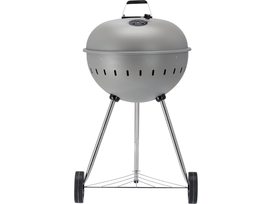 GRILL WĘGLOWY OKRĄGŁY 54CM SZARY
