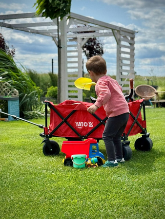 CARRITO DE VIAJE PLEGABLE PARA JARDÍN