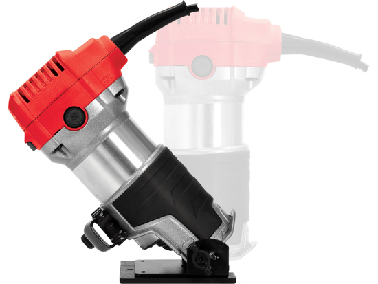 HRANOVÁ FRÉZKA 710W NA LAMINÁTY + VODÍCÍ KLOUNĚ PRO FRÉZY 6MM A 8MM