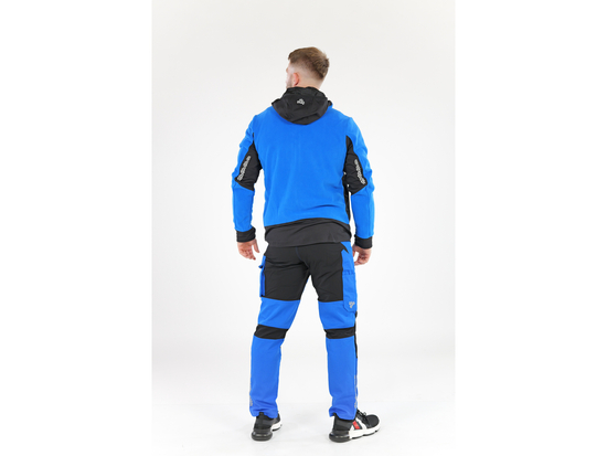 PRACOVNÉ NOHAVICE 4-SMERNÉ STRETCH SERVAL MODRÉ. VEĽKOSŤ 2XL