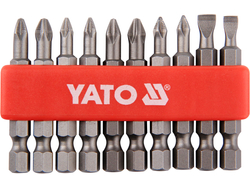 SCREWDRIVER BIT SET, 10 PCS 50 MM