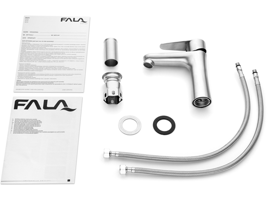 BASIN MIXER 'STEELY 2'