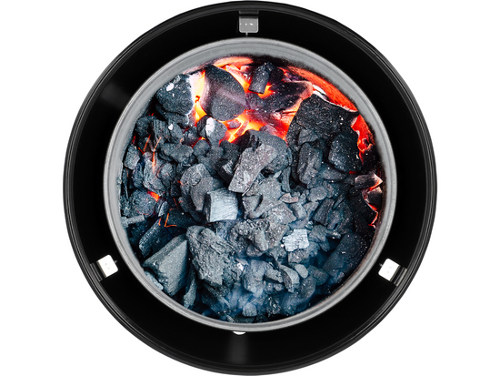 GRILL WĘGLOWY PRZENOŚNY, RUSZT 32CM