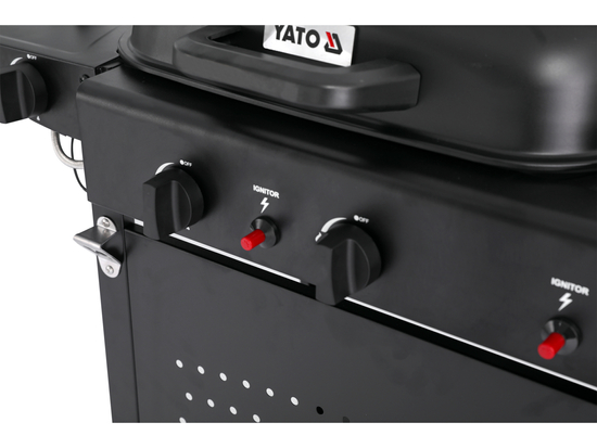 ASAHI 2+2 PLYNOVÝ GRIL, 5KW, 3V1