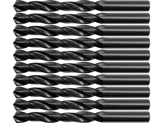  TWIST DRILL HSS, 8.0 MM, 10 PCS