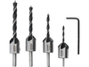 COUNTERSINK DRILL SET 5PCS