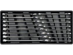 PVC TRAY WITH 16 PCS COMBINATION SPANNERS SET 6~21MM