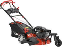 GASOLINE SELF-PROPELLED THREE WHEELS LAWN MOVER 53 CM