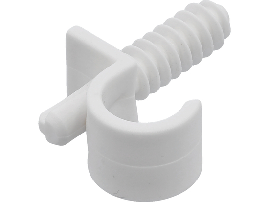 SOPORTES DE MONTAJE E INSTALACIÓN CON PIN DE INSTALACIÓN RÁPIDA PARA TUBOS 15-16MM, 4 UNIDADES.