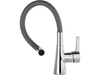 KITCHEN FAUCET DARK GRAY WITH FLEXIBLE SPOUT