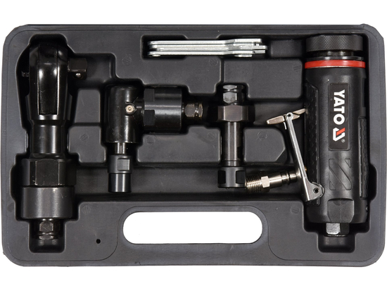 ZESTAW PNEUMATYCZNY 3W1 GRZECHOTKA/SZLIFIERKA PROSTA/SZLIFIERKA KĄTOWA