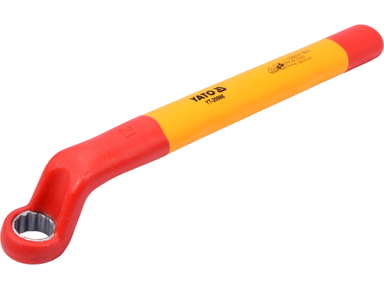 KLUCZ OCZKOWY ODGIĘTY IZOLOWANY 12MM VDE