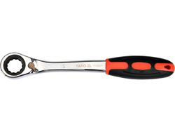 CHIAVE AD ANELLO PIEGATO CON CRICCHETTO 15MM