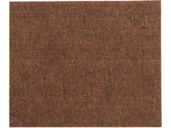 TAMPONI IN FELTRO 100X120 MM MARRONE