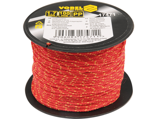 ZDĚNÉ LANO 100M/1,7MM