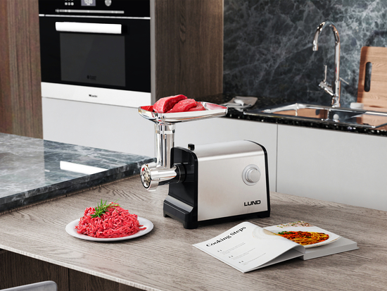 PICADORA DE CARNE 350W ACERO INOXIDABLE