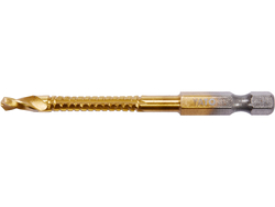 FORET À FRAISER POUR MÉTAL 5,0MM HSS-TIN HEX