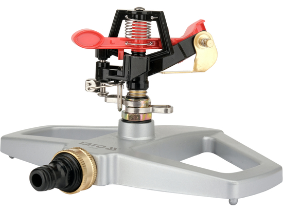 IRRIGATORE A IMPULSI CON BASE IN METALLO