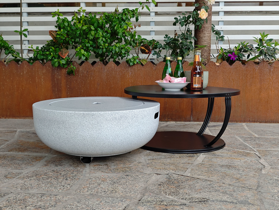 STEEL FIRE PIT 3IN1 WITH GRID 43.5CM