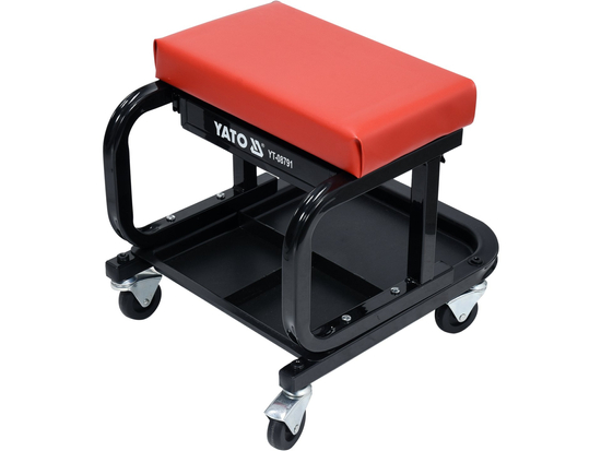 TABURETE DE TALLER CON CAJÓN.