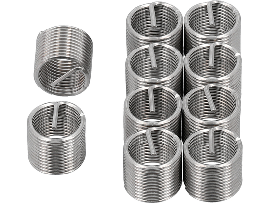 INSERTOS ESPIRAL PARA REPARO DE ROSCA M12X1.25 10 PCS;