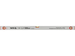 ALUMINIUM LEVEL, 3 VIALS 1000 MM