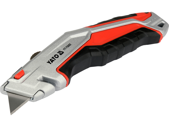 UTILITY KNIFE WITH TRAPEZOID BLADE