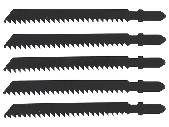 LAME DE SCIE SAUTEUSE, MANCHE TYPE BOSCH, POUR BOIS, MÉTAL ET PLASTIQUE, 5 PCS.