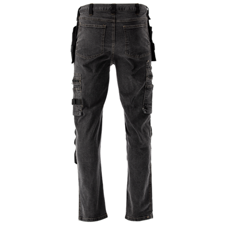 ÖSSZESZERELŐ MUNKANADRÁG STRETCH FARMER ACÉLSZÜRKE MÉRETE. L/XL