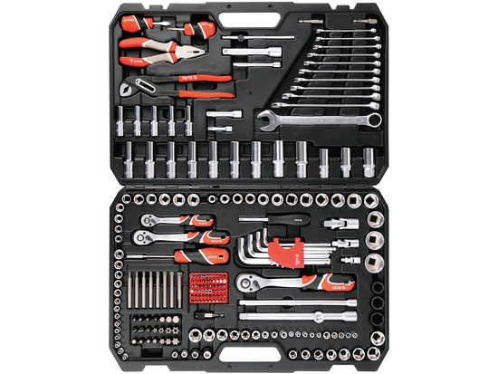 НАБIР ІНСТРУМЕНТІВ 1/4'', 3/8'' І 1/2'', 225 ШТ.