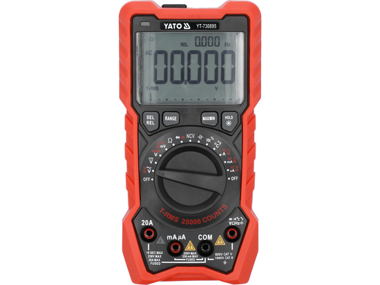 TRUE RMS LCD 25000 DIGITÁLIS MÉRŐ