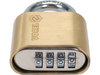 PADLOCK WITH 4-RING COMBINATION LOCK