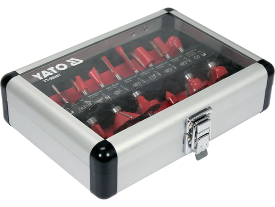 CORTADORES DE MADEIRA WIDI, HASTE FI 6 MM, CONJUNTO DE 15 UNIDADES.