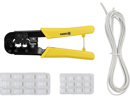 FOGÓ TELEFONCSATLAKOZÓK KRIMEPELÉSÉHEZ TARTOZÉKOKKAL