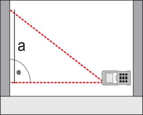 TELETME LÁSER PARA MEDICIONES DE DISTANCIAS EN EL RANGO DE 0.2-60M, FUNCIONES DE MEDICIÓN CONTINUA, CÁLCULO DE ÁREA Y VOLUMEN, 3 TIP