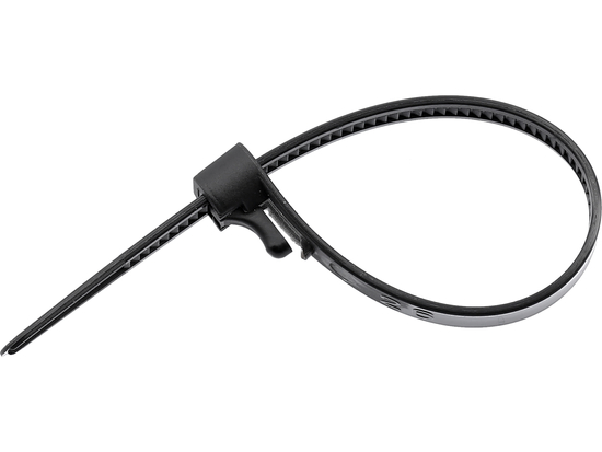 RELEASABLE CABLE TIES 7,6X150MM 50PCS BLACK