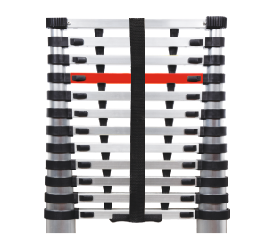 ALUMINIUM TELESCOPIC LADDER 3,8M 13STEPS