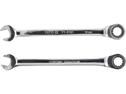 CHIAVE COMBINATA CON CRICCHETTO 10 MM