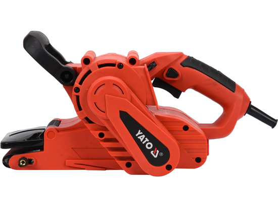 SZLIFIERKA TAŚMOWA 1010W 75MM X 533MM Z UCHYLNĄ OSŁONĄ I REGULACJĄ PRĘDKOŚCI TAŚMY