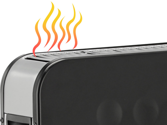 CONVECTOR HEATER 2000W BLACK