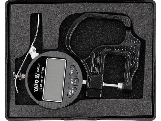 RELOJ DE MEDICIÓN DE ESPESOR 12,7MM / 0,001MM