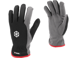 INSULATED GLOVES SYNTHETIC LEATHER S. 10