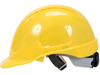 CAPACETE DE PROTEÇÃO AMARELO ALTO CONFORTO AJUSTE RÁPIDO ABS