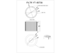 FILTRE HEPA EN TISSU FILTRANT NON TISSÉ POUR ASPIRATEUR YT-85710