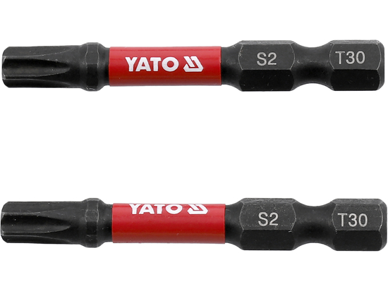 БІТИ УДАРНІ 1/4"X50 MM T30 2 ШТ