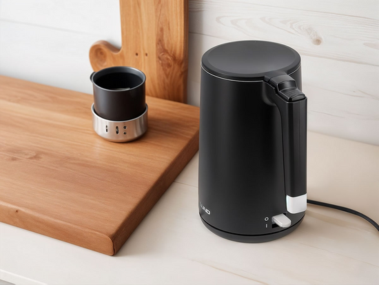 HERVIDOR ELÉCTRICO 1,5L NEGRO, TACTO FRESCO